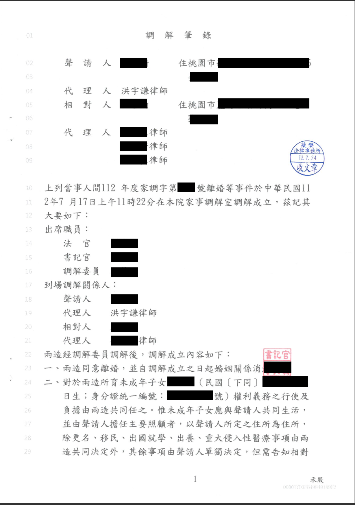 免費法律諮詢案例-2025/08/11、離婚爭產獲五十五萬分配款、洪宇謙律師