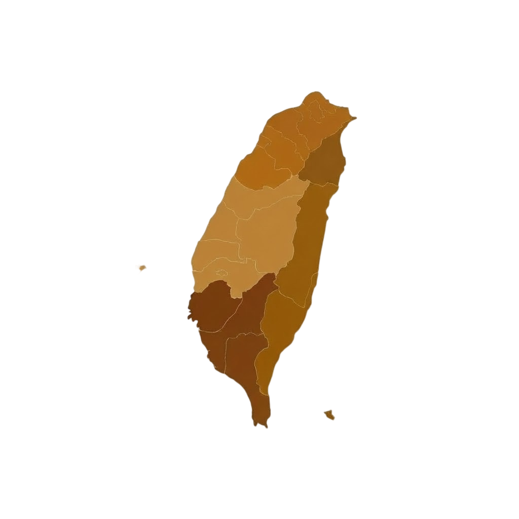 台灣全省免費法律諮詢服務範圍地圖