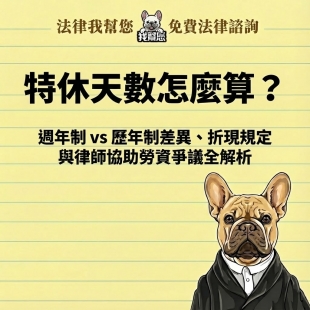 特休天數怎麼算？週年制 vs 歷年制差異、折現規定與律師協助勞資爭議全解析